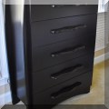 F27. Dialogica Furniture five-drawer dresser. 53"h x 37"w x 20"d  